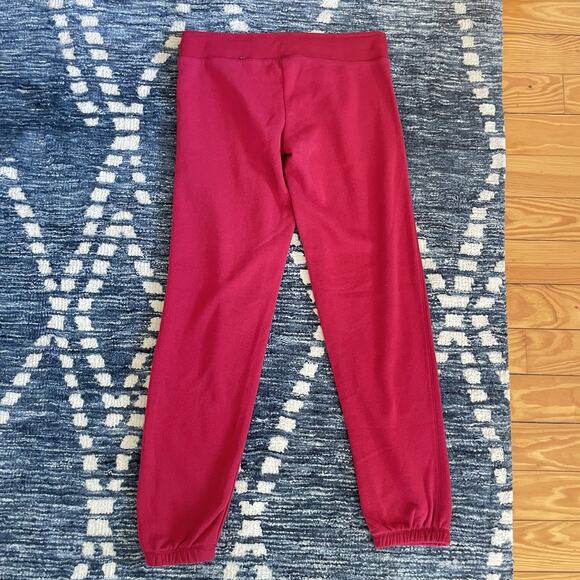 Aeropostale Womens Pants Red S Logo Low Rise Joggers Y2K Preppy Athleisure - Picture 7 of 10